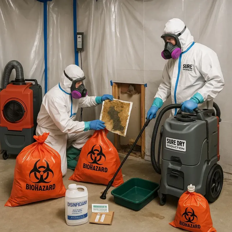 Contaminated Water Handling Protocols process in Springville, IA