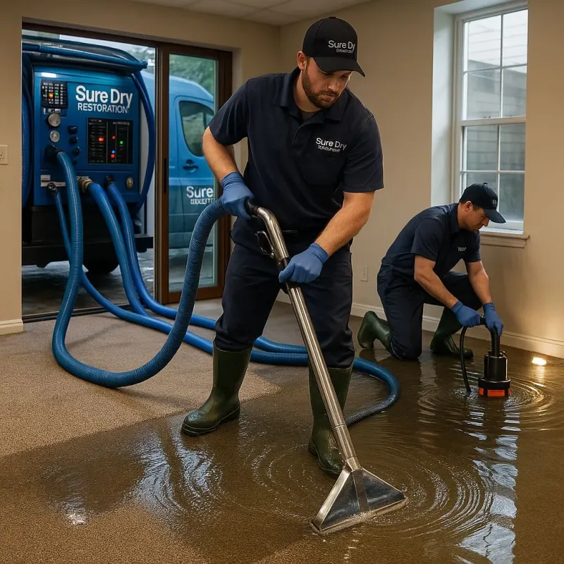 Water Extraction and Removal process in Springville, IA